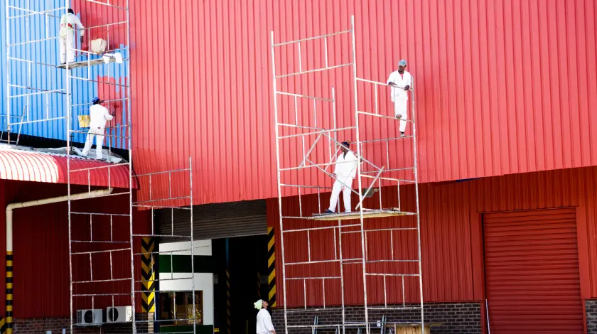 Warehouse and Industrial Facility Painting